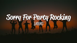 LMFAO  Sorry For Party Rocking Lyrics [upl. by Neelat]