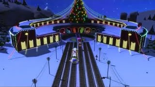 Special Agent Oso The Living Holiday Lights  Train Family Holiday  Disney Junior [upl. by Rehpotsyrk]