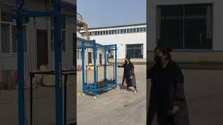 Electric scaffolding lift factory direct sales and timely shipping [upl. by Quita]