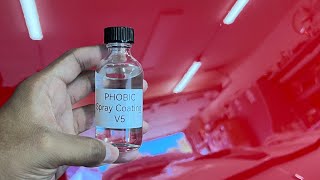 Initial overview of Armour Detail Supply Phobic Spray Coating [upl. by Suraved]