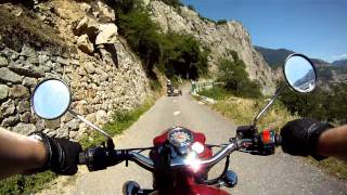 Lacets vers Montvernier Savoie en Royal Enfield 500 Bullet EFI  httpgooglmapsgRV3R [upl. by Crystal]