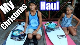 What I Got For Christmas 2015  My Xmas Haul Surfer Survival Style [upl. by Ursuline]