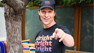 Matthew McConaughey and Snoop Dogg Discuss AlrightAlrightAlright Line [upl. by Iman]