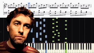 Yann Tiersen  Comptine dun autre été Amélie  Piano Tutorial  SHEETS [upl. by Atteloj639]