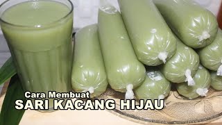 MEMBUAT SARI KACANG HIJAU ENAK DAN SEGAR [upl. by Nauqit]