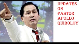 Quiboloy Update after the arrest warrant release [upl. by Noseimaj]