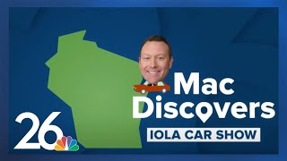 Mac Discovers 51st Annual Iola Car Show [upl. by Ahsenal677]