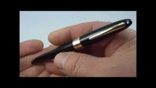 Sheaffer Snorkel Fountain Pen Review [upl. by Yelyac]