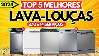 💦Top 5 Melhores Lava Louças p 2024  Lava Louças de 8 10 e 14 serviços Qual a Melhor Lavalouças [upl. by Annavoj]