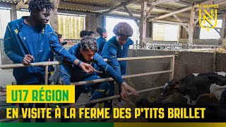 U17 Région  En visite à la ferme des Ptits Brillet [upl. by Dumm]