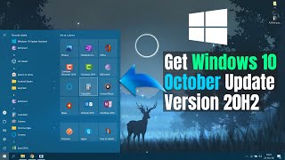 Install WIndows 10 October Update 20H2 Right Now [upl. by Yenaffit]