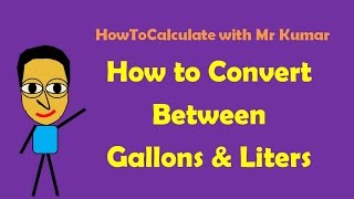 How to Convert Gallons and Liters [upl. by Hills]