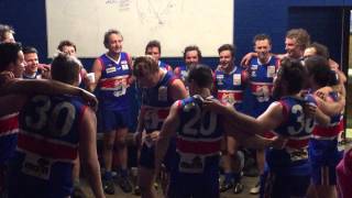 Bunyip sings the song after Robbie Hughes 250th 31 May 2015 [upl. by Ahsote]