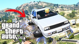 GTA V PC MODS  EL COCHE VOLADOR Momentos Divertidos [upl. by Yerd]