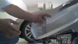 how to install audi style led strip to a car inside headlight [upl. by Lazarus]