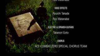 Ace Combat Zero  Cutscene 17  Credits [upl. by Aitnwahs649]