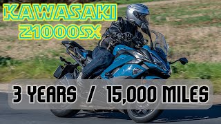 Riding The Kawasaki Z1000SXninja 1000SX For 15000 Miles In 3 Years A Real Owners Review [upl. by Arianne]