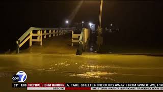 Bokeelia Fishing Pier flooding from Idalia [upl. by Sontag371]