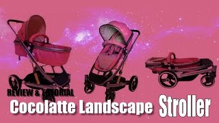 Cocolatte landscape stroller review [upl. by Arleta]