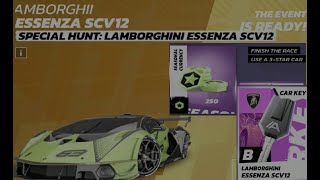 Asphalt 9 Lamborghini Essenza SCV12 Seasonal Currency is back [upl. by Airamak921]