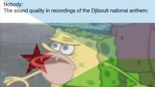 Djibouti National Anthem EXTRA EARRAPE [upl. by Hawley]