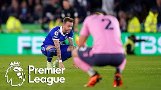 Everton Leicester and Leeds in Premier League relegation fight  Pro Soccer Talk  NBC Sports [upl. by Fine878]