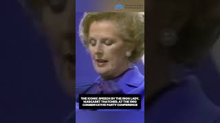 The iconic speech by The Iron Lady Margaret Thatcher in 1980 [upl. by Nhabois]