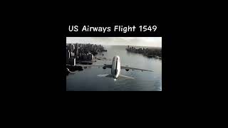 US Airways Flight 1549 flight aviation crashing crash shortsvideo shortvideo reels pilot [upl. by Sedgewick]