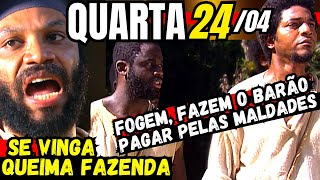 Sinha Moça Capitulo Completo QUARTA 2404 Resumo sinhá moça 2404 quarta [upl. by Silver888]