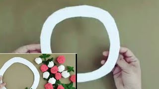 Beautiful and Easy Paper Wall Hanging Christmas Craft Home Decoration Unique Wall Hanging DIY [upl. by Kentigera]