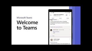 Welcome to Microsoft Teams [upl. by Yila168]