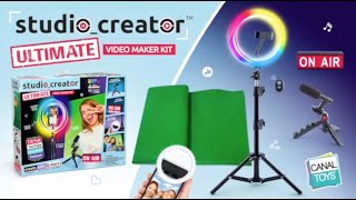 Studio Creator Ultimate Video Maker Kit  Canal Toys [upl. by Sisson804]