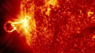 NASA  SDO Observes Strong Xclass Solar Flare [upl. by Freberg]