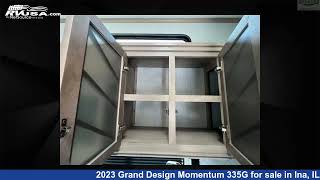 Breathtaking 2023 Grand Design Momentum Toy Hauler RV For Sale in Ina IL  RVUSAcom [upl. by Voleta]