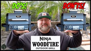 Ninja Woodfire Grill Top 5 Dos and Donts [upl. by Torrie]