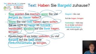 B2 22171  Text  Auf der Bank [upl. by Fowle]