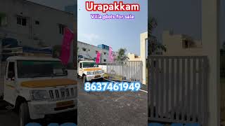 urapakkam railway amp Bus station nr villa plots forsale foryou a2z [upl. by Hernando]