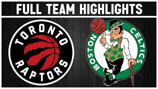 Toronto Raptors vs Boston Celtics  Full Team Highlights  Jan 15 2024 [upl. by Esydnac]