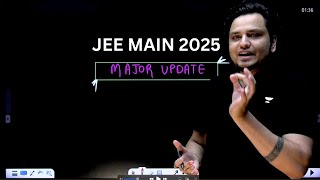 JEE MAIN 2025 URGENT UPDATE 🔴  Exam Dates RELEASED  😱 [upl. by Herrera125]