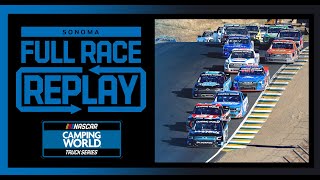 DoorDash 250 from Sonoma Raceway  NASCAR Truck Series Full Race Replay [upl. by Intruoc]