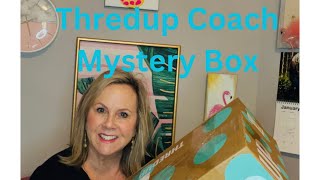 ThredUp Coach Handbag Mystery Box [upl. by Arda]