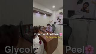 Glycolic acid PEEL SKINCARE Skincarefacials dermatology [upl. by Annairdua]