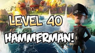 Boom Beach  How to Beat Hammermans HQ Level 40 TutorialGuide [upl. by Larianna]