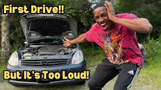 G35 First Drive But Something Sounds Broken  Ep 5 500 G35 [upl. by Chader]