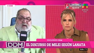 Jorge Lanata analiza el discurso de Javier Milei quotVa a ser difícil que salga el Pacto de Mayoquot [upl. by Sivel524]