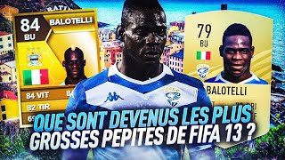 QUE SONT DEVENUS LES PEPITES DES JOUEURS SUR LES ANCIENS FIFA   FIFA 13  FIFA 23 [upl. by Ecnarret]