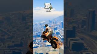 Esto Ocurre si Caemos con una Moto en llamas en Todos los GTA gta3 gtavicecity gtasa gta5 fyp [upl. by Ydal75]