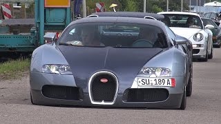 Bugatti Veyron 164  Revs amp Brutal Accelerations [upl. by Opal236]