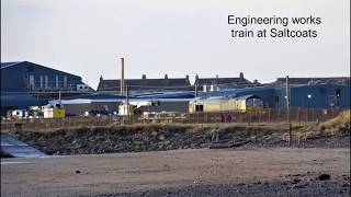 The Railway at Saltcoats amp Stevenston Ardrossan amp Largs Line Ayrshire [upl. by Ymaj]