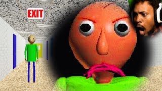 First Gameplay Back WHAT EVEN IS THIS GAME  Baldis Basics In Education and Learning [upl. by Seely]